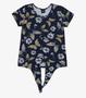 Imagem de Conjunto Infantil Feminino Estampado Select Azul