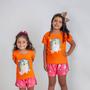 Imagem de Conjunto infantil feminino Porco Espinho Flor