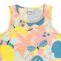 Imagem de Conjunto Infantil Feminino Regata + Short Flores Borboleta