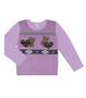 Imagem de Conjunto Infantil Feminino Ursinho Select Roxo