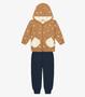 Imagem de Conjunto Infantil Jaqueta Com Calça Trick Nick Marrom