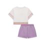 Imagem de Conjunto Infantil Kukiê Boxy Over Shorts Moletom leve