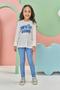 Imagem de Conjunto Infantil Kukiê Inverno com Calça Legging e Blusa Manga Longa Awesome