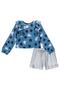 Imagem de Conjunto Infantil Kukie Inverno Shorts e Blusa Estrela