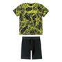 Imagem de Conjunto Infantil Lemon Neon Folhagem Masculino