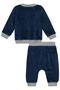 Imagem de Conjunto Infantil LucBoo blusão e calça plush navalhado 80386