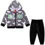 Imagem de Conjunto infantil manga longa moletom dinossauro masculino kyly ref:207711 p/g