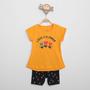 Imagem de Conjunto Infantil Marisol Camiseta Love Flower + Short Feminino