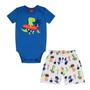 Imagem de Conjunto infantil masculino azul cobalto - kyly 111425