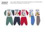 Imagem de Conjunto Infantil Masculino Blusa e Calça Moletom P ao G