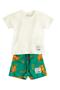 Imagem de Conjunto Infantil Masculino Camiseta e Short Roar - Ladoo