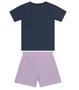 Imagem de Conjunto Infantil Masculino Com Camiseta Agathos Azul