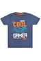 Imagem de Conjunto Infantil Masculino Marinho Cool Gamer