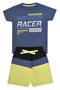 Imagem de Conjunto Infantil Masculino Marinho Racer