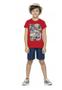 Imagem de Conjunto Infantil Masculino Meia Malha Com Tactel Romitex