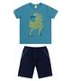 Imagem de Conjunto Infantil Masculino Roaar Trick Nick Azul