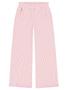 Imagem de Conjunto Infantil Menina Blusa Cropped E Calça Wide Leg Rosa Cinti