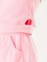 Imagem de Conjunto Infantil Menina Blusa Cropped E Short Quadriculado Rosa Neon Cinti