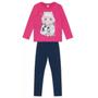 Imagem de Conjunto Infantil Menina Blusa e Legging Brandili 54918