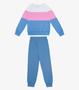 Imagem de Conjunto Infantil Menina Blusão Com Calça Select Azul
