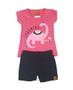 Imagem de Conjunto infantil menina  camiseta e short só vestir