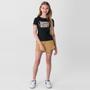 Imagem de Conjunto infantil menina com shorts saia Young Class