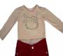 Imagem de Conjunto Infantil Menina Hello Kitty Blusa-Calça 1250.86306