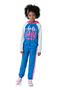 Imagem de Conjunto Infantil Menina Inverno com Capuz Blusa Feminina Manga Longa e Calça em Moletom  Duzizo