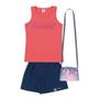 Imagem de Conjunto Infantil Menina Moderna Regata Short Marlan