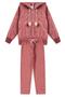 Imagem de Conjunto Infantil Menina Plush - Pompom - Rosa