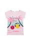 Imagem de Conjunto Infantil Menina Rosa Summer Time