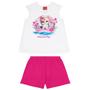 Imagem de Conjunto Infantil Menina Verão Blusa e Short Kyly 1000202