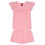 Imagem de Conjunto Infantil Menina Verão Blusa e  Short Kyly 1000212