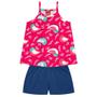 Imagem de Conjunto Infantil Menina Verão Blusa e Short Kyly 1000229