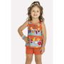 Imagem de Conjunto Infantil Menina Verão Blusa e Short Kyly 1000535