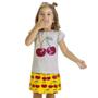 Imagem de Conjunto Infantil Menina Verão Blusa e Short Saia Kyly 1000540