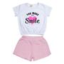 Imagem de Conjunto Infantil Menina You Make Me Smile Roupa Menina