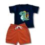 Imagem de Conjunto Infantil Menino Bebê Camiseta e Bermuda Algodão Pima