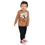 Imagem de Conjunto Infantil Menino Blusa e Calça Mickey Brandili 55092