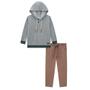 Imagem de Conjunto Infantil Menino Blusão Com Capuz/Calça Luc.boo
