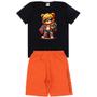 Imagem de Conjunto Infantil Menino Camiseta e Bermuda do 4 ao 16