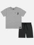 Imagem de Conjunto Infantil Menino Camiseta Style E Bermuda Mescla Catavento