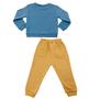 Imagem de Conjunto Infantil Menino com Blusa Moletom Carrinho e Calça 