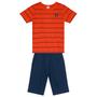 Imagem de Conjunto infantil menino com camiseta e bermuda Brandili