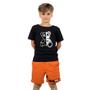 Imagem de Conjunto Infantil Menino de Verão Camiseta e Bermuda Estampados