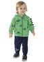 Imagem de Conjunto infantil menino jaqueta e calça de moletom Dino Fakini
