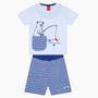 Imagem de Conjunto Infantil Menino Kyly Ursinho Pescador