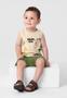 Imagem de Conjunto Infantil Menino Regata Safari Fofo Brandili