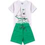 Imagem de Conjunto Infantil Menino Short Camiseta Pirata Tamanh 1 Ao 3