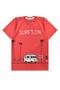 Imagem de Conjunto Infantil Menino Surf's On Vermelho